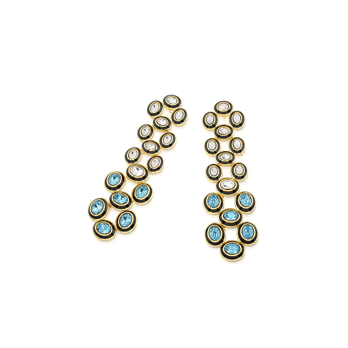 Aqua Cove Dangler Earrings