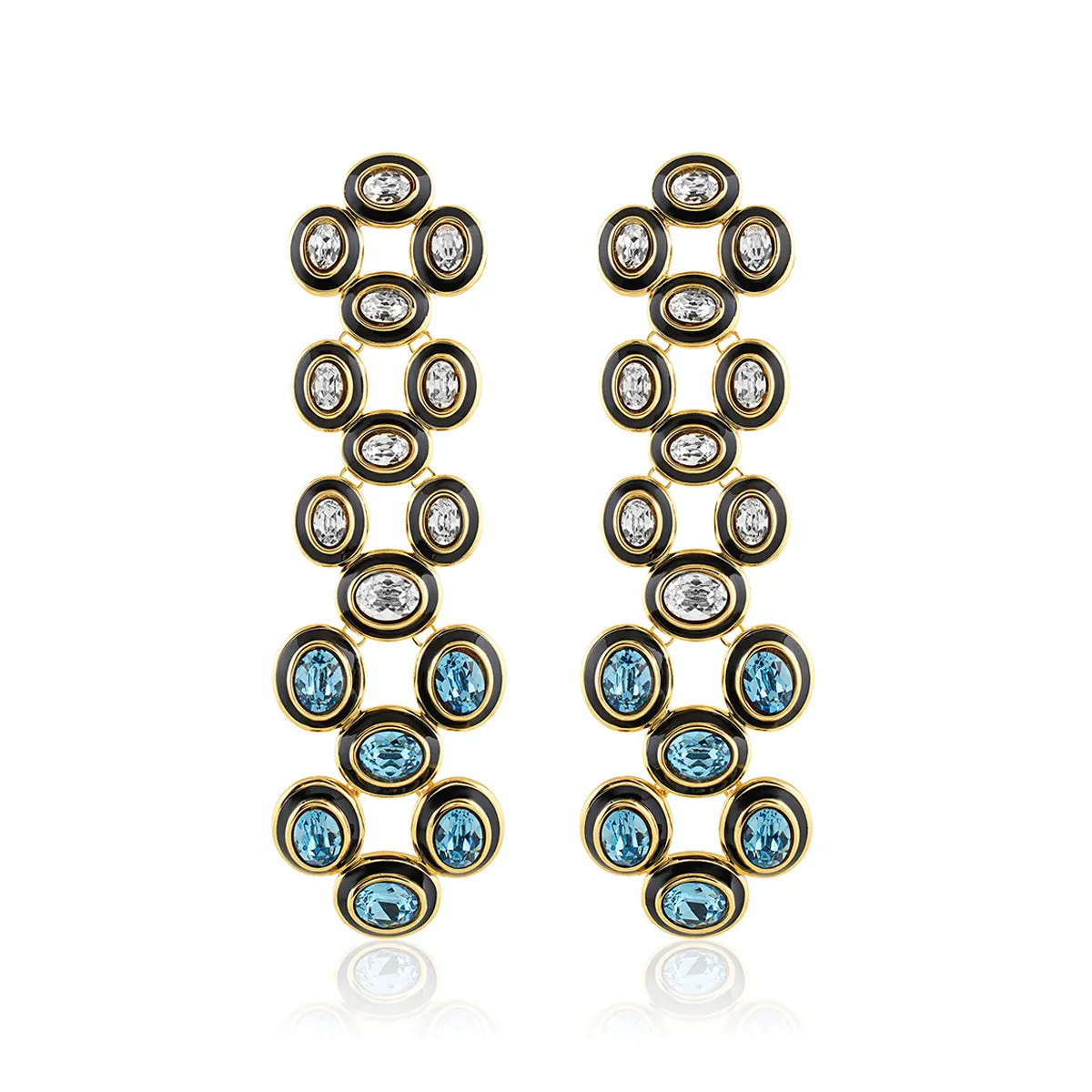 Aqua Cove Dangler Earrings