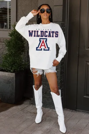ARIZONA WILDCATS BIG GOALS OVERSIZED LONG SLEEVE PULLOVER
