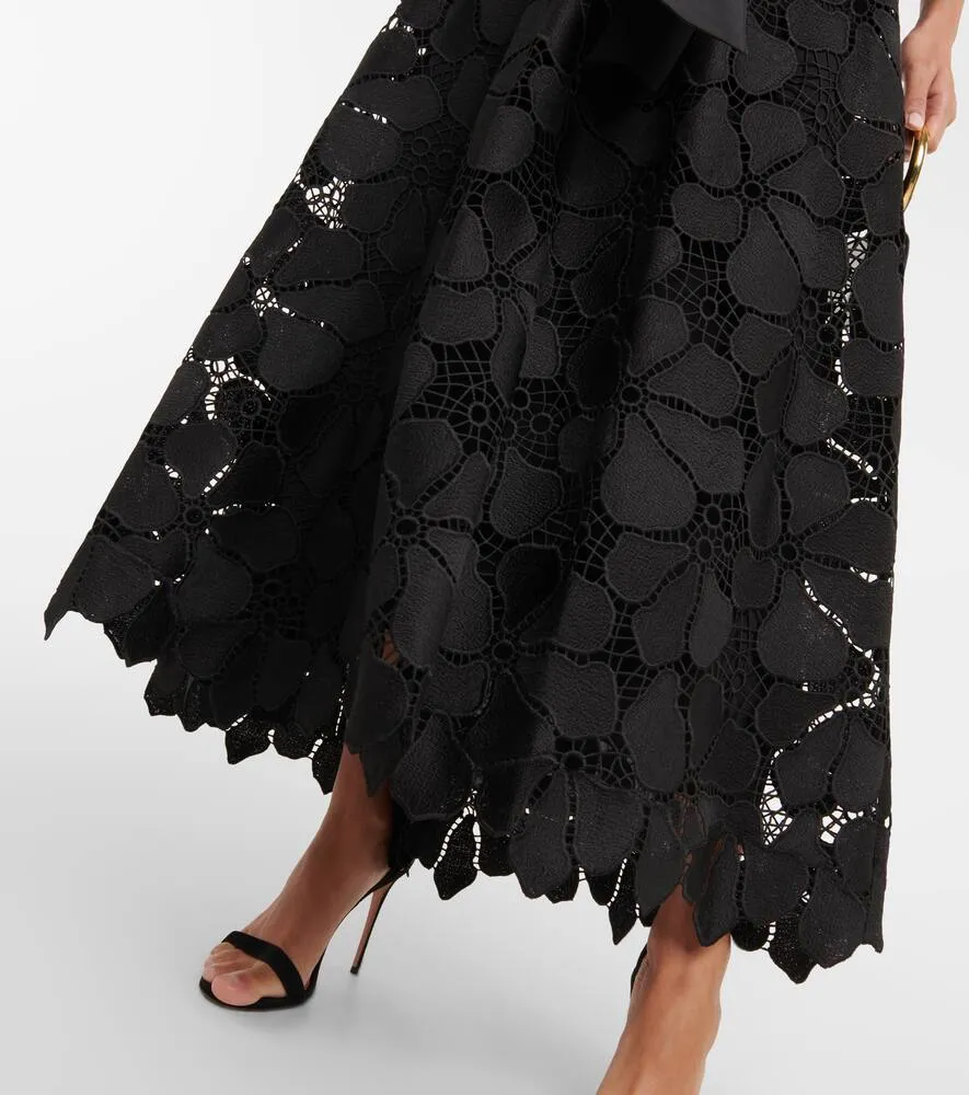 Elie Saab V-neck midi dress