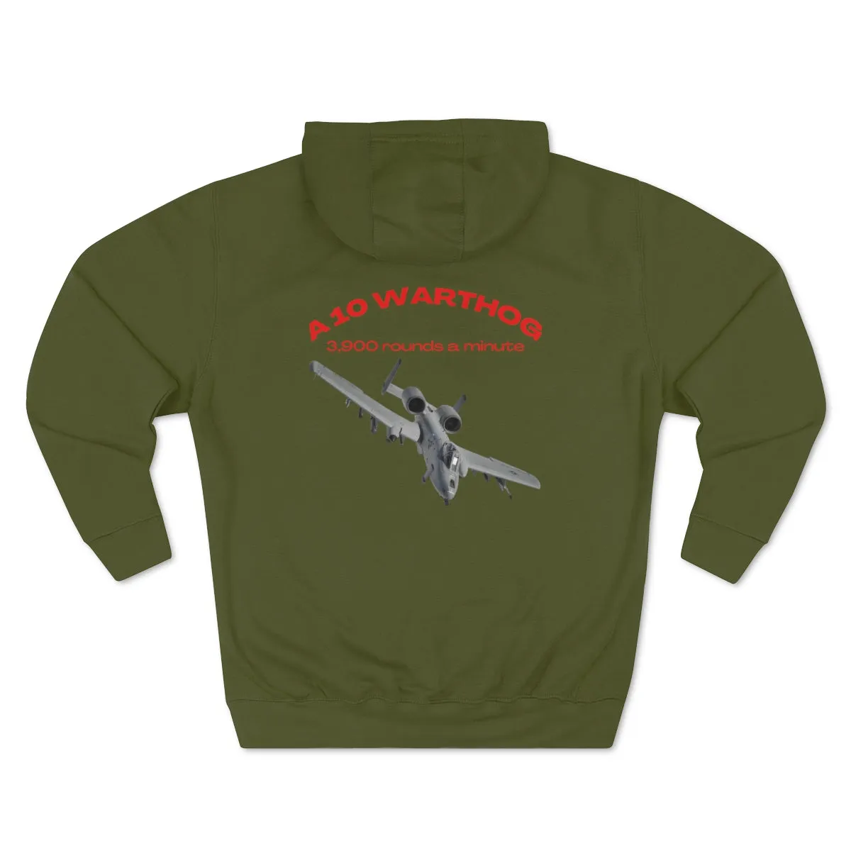 Hoodie, ( US Air Force, A 10 warthog ) Military Style