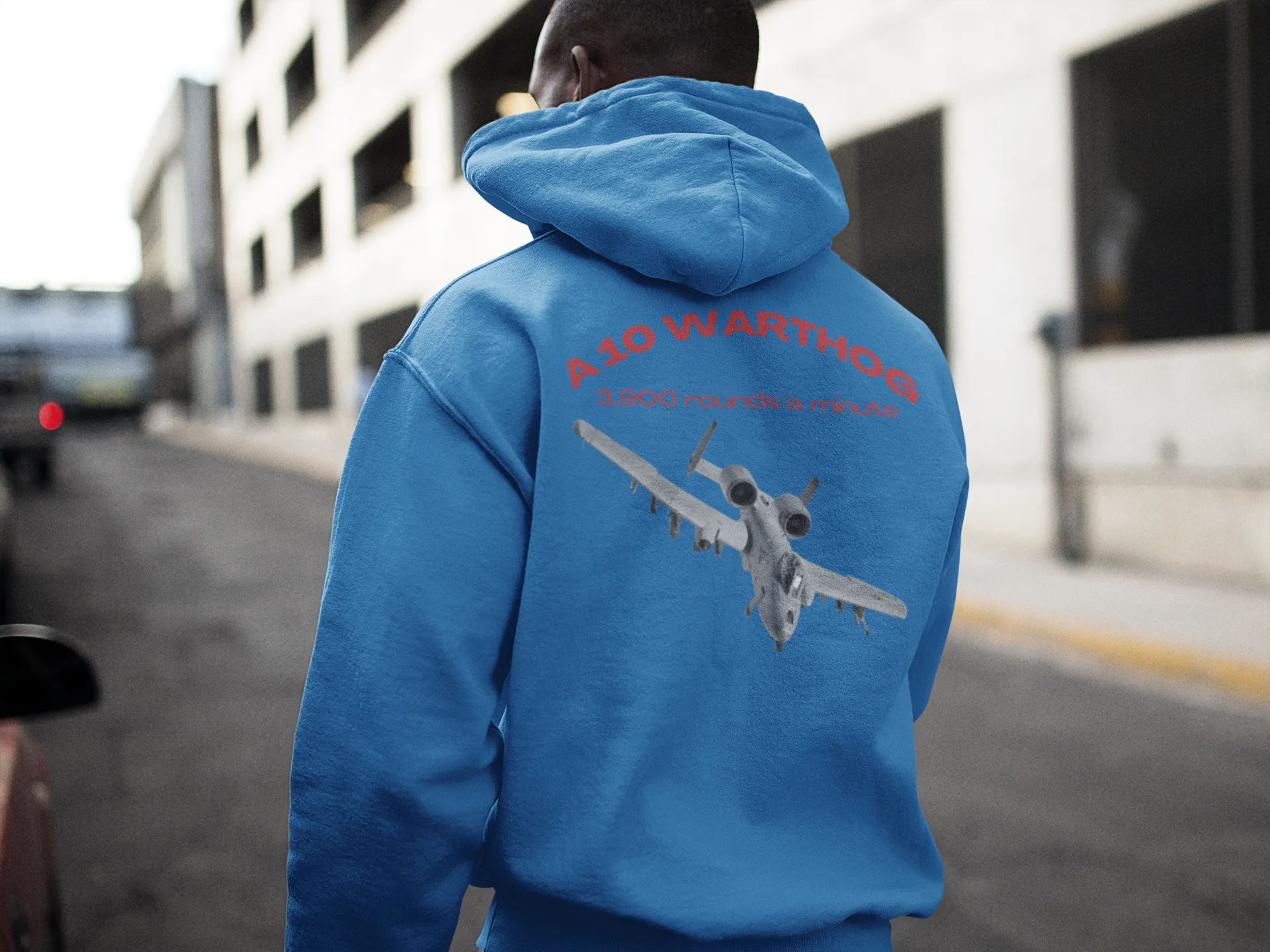 Hoodie, ( US Air Force, A 10 warthog ) Military Style