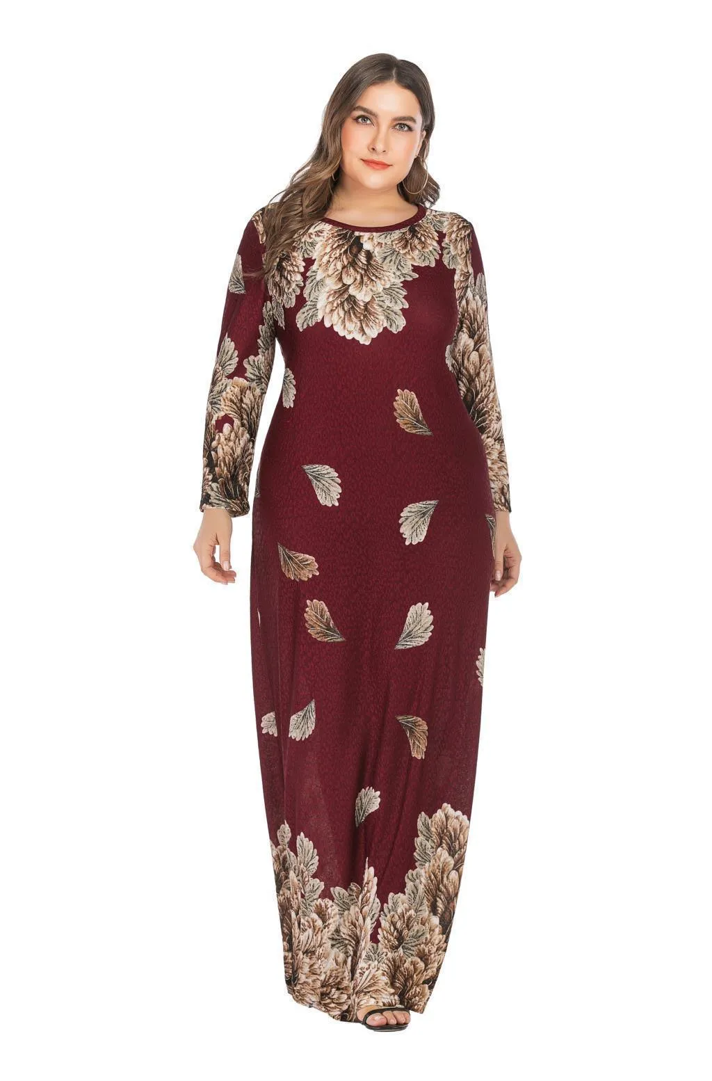 Iconic Beauty Plus Size Maxi Dress