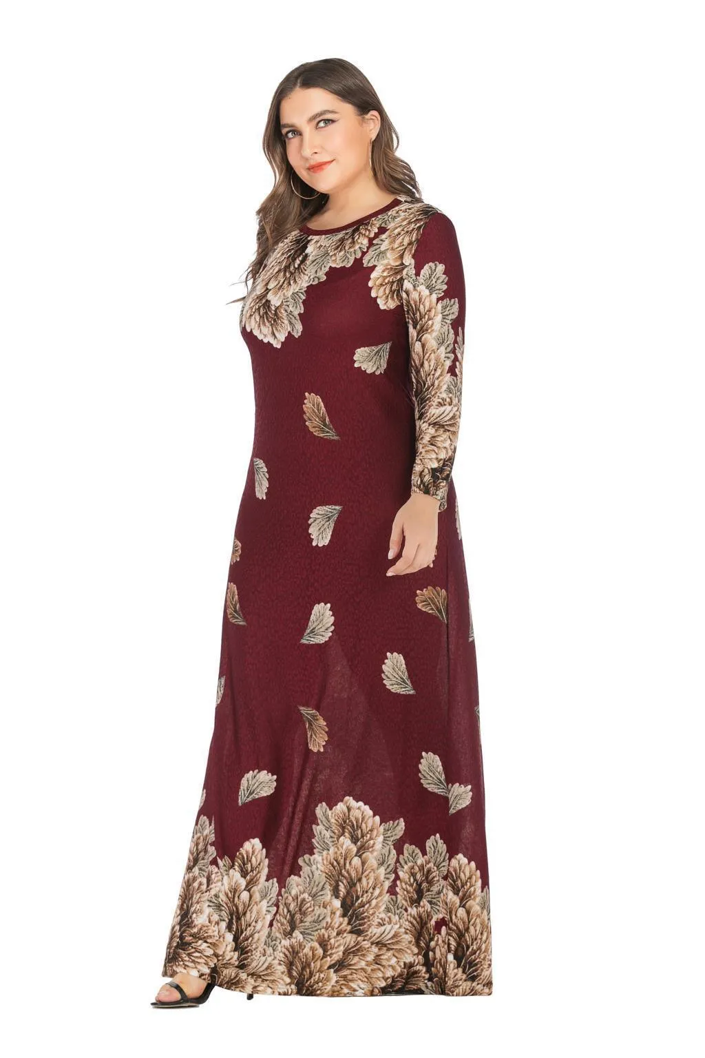 Iconic Beauty Plus Size Maxi Dress