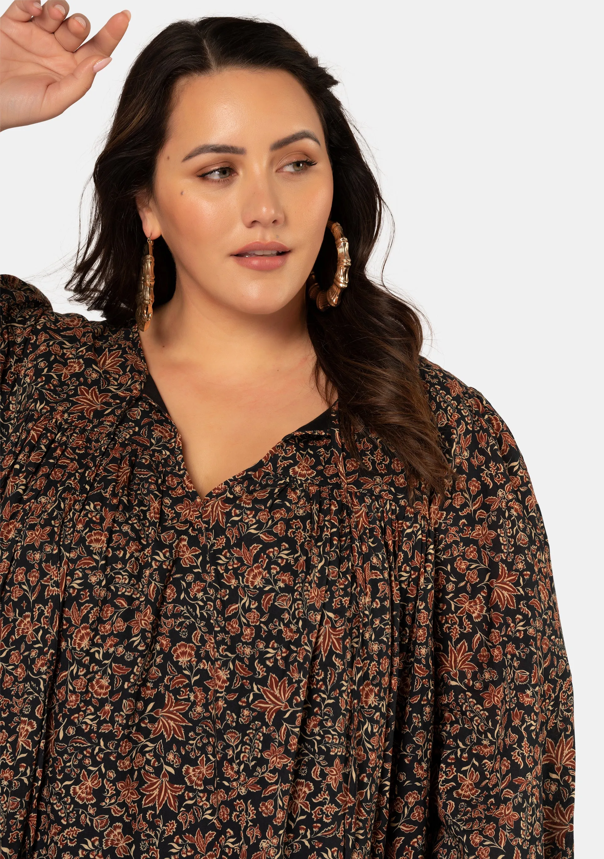 Lose Myself  Mini Smock Dress