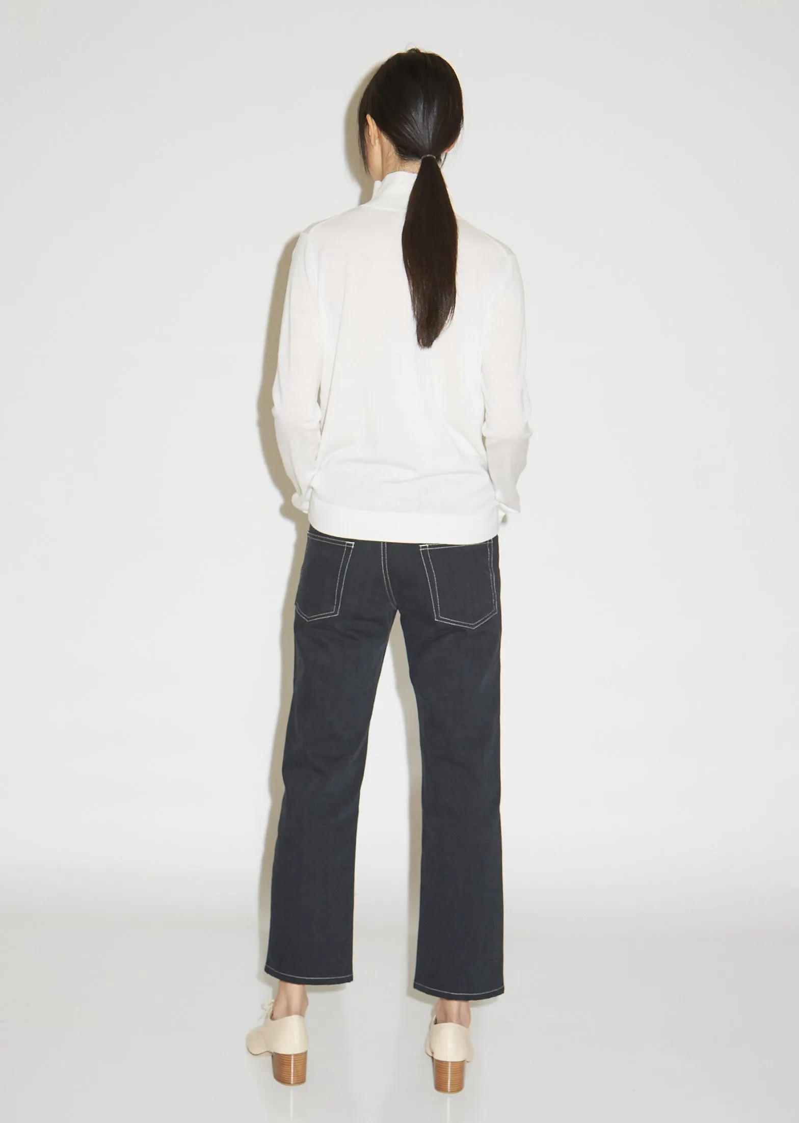 Merino Roll Neck Sweater