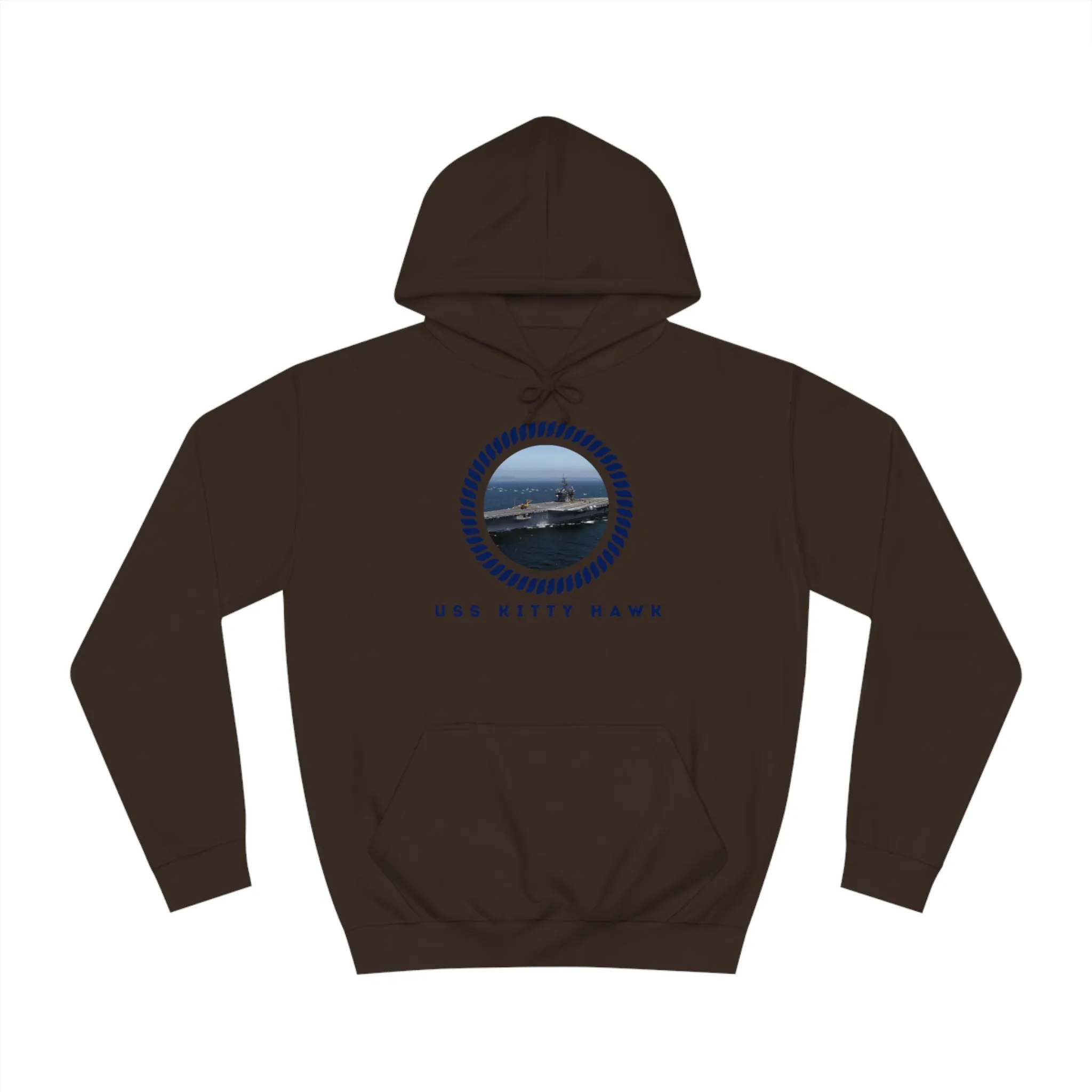 USS Kitty Hawk (CV-63) United States Ships PODUnisex College Hoodie